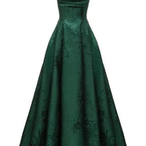 Emerald Green Spaghetti Straps