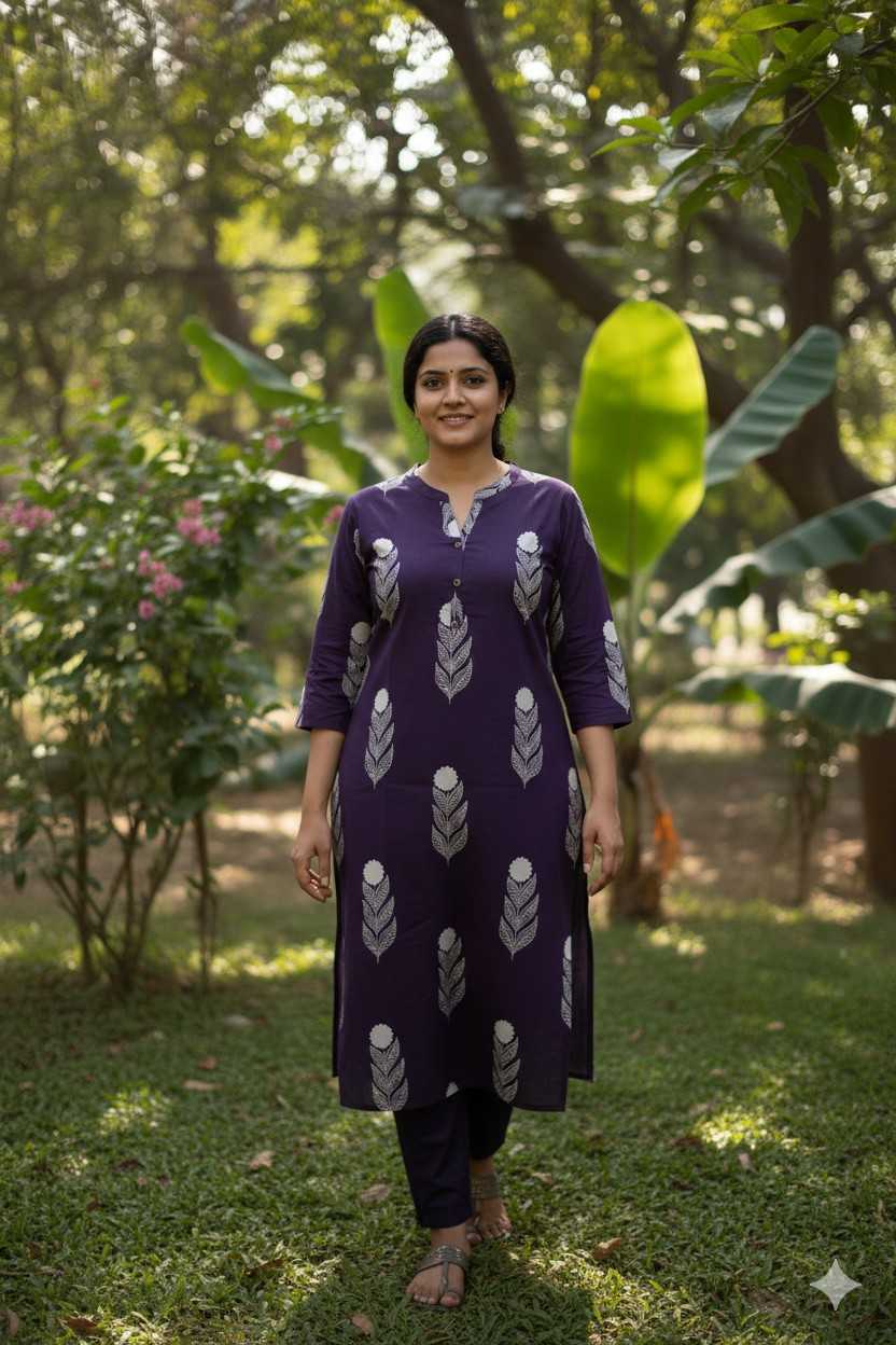 Dark Purple Flower Design - Image 6